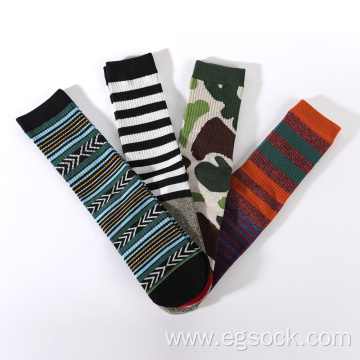 Color Option Sweat-absorbent Novelty knitted socks